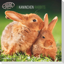 Kaninchen 2025 - Broschürenkalender 30x30 cm (30x60 geöffnet) - Kalender mit Platz für Notizen - Rabbits - Bildkalender - Wandplaner - Wandkalender