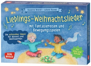 Brandt, Susanne. Lieblings-Weihnachtslieder mit Fantasiereisen und Bewegungsspielen - Die schönsten Ideen für Advent und Weihnachten. Für Kita und Schule. Klappkarten für stimmungsvolle Traumreisen. Don Bosco Medien GmbH, 2026.