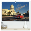 Cuba Cars (CH-Version) (hochwertiger Premium Wandkalender 2024 DIN A2 quer), Kunstdruck in Hochglanz