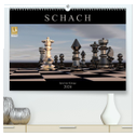 SCHACH - Spiel der Könige (hochwertiger Premium Wandkalender 2024 DIN A2 quer), Kunstdruck in Hochglanz