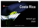 Costa Rica tierisch gut 2025 (Wandkalender 2025 DIN A4 quer), CALVENDO Monatskalender