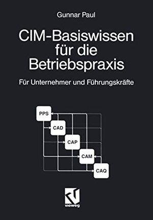 Paul, Gunnar. CIM-Basiswissen für die Betriebspraxis - Für Unternehmer und Führungskräfte kleiner und mittlerer Unternehmen. Vieweg+Teubner Verlag, 1991.