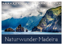 Naturwunder Madeira (Tischkalender 2024 DIN A5 quer), CALVENDO Monatskalender