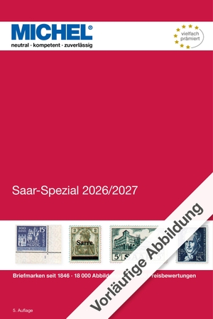 Michel-Redaktion. Saar-Spezial 2026/2027. Schwaneberger Verlag GmbH, 2026.