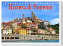 Riviera di Ponente (Tischkalender 2025 DIN A5 quer), CALVENDO Monatskalender