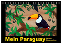 Mein Paraguay - Farben Südamerikas (Tischkalender 2024 DIN A5 quer), CALVENDO Monatskalender