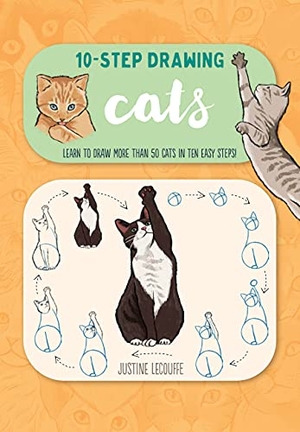 Lecouffe, Justine. Ten-Step Drawing: Cats - Learn to Draw More Than 50 Cats in Ten Easy Steps!. Walter Foster Publishing, 2021.