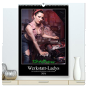 Werkstatt-Ladys (hochwertiger Premium Wandkalender 2024 DIN A2 hoch), Kunstdruck in Hochglanz