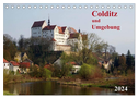 Colditz und Umgebung (Tischkalender 2024 DIN A5 quer), CALVENDO Monatskalender