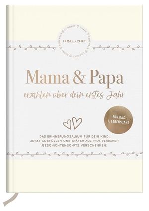 Vliet, Elma Van. Mama und Papa erzählen über dein erstes Jahr - Das Original. Erinnerungsalbum für Babys erstes Jahr - Haltet die schönsten Momente fest. Das perfekte Geschenk für werdende Eltern. Elma van Vliet, 2023.