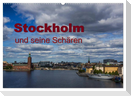 Stockholm und seine Schären (Wandkalender 2024 DIN A2 quer), CALVENDO Monatskalender