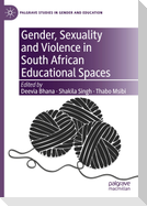 Gender, Sexuality and Violence in South African Educational Spaces