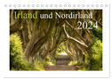 Irland und Nordirland 2024 (Tischkalender 2024 DIN A5 quer), CALVENDO Monatskalender