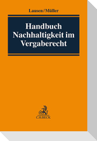 Handbuch Nachhaltigkeit im Vergaberecht