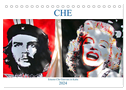 CHE - Ernesto Che Guevara in Kuba (Tischkalender 2024 DIN A5 quer), CALVENDO Monatskalender