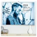 Berlin StreetArt 2024 (hochwertiger Premium Wandkalender 2024 DIN A2 quer), Kunstdruck in Hochglanz