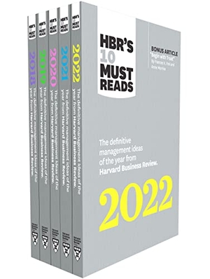 Review, Harvard Business / Porter, Michael E et al. 5 Years of Must Reads from Hbr: 2022 Edition (5 Books). Harvard Business Review Press, 2022.