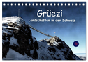 Grüezi . Landschaften in der Schweiz Planer (Tischkalender 2025 DIN A5 quer), CALVENDO Monatskalender