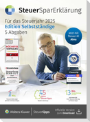 SteuerSparErklärung für Selbstständige (Steuerjahr 2025) (Code in a Box)