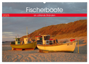 Fischerboote an Jütlands Stränden (Wandkalender 2025 DIN A2 quer), CALVENDO Monatskalender
