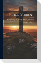 Echos D'orient