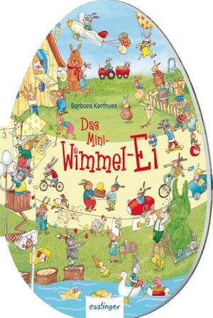 Das Mini-Wimmel-Ei - Beschäftigungsbuch im Ei-Format. Esslinger Verlag, 2020.