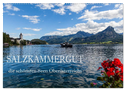 Salzkammergut - Die schönsten Seen Oberösterreichs (Wandkalender 2024 DIN A2 quer), CALVENDO Monatskalender