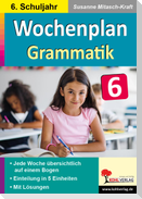Wochenplan Grammatik / Klasse 6