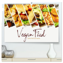 Vegan Food Kalender ¿ Gerichte und Snacks (hochwertiger Premium Wandkalender 2025 DIN A2 quer), Kunstdruck in Hochglanz