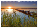 Das Fünf-Seen-Land Oberbayern (Wandkalender 2024 DIN A3 quer), CALVENDO Monatskalender