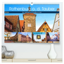 Rothenburg o.d. Tauber (hochwertiger Premium Wandkalender 2024 DIN A2 quer), Kunstdruck in Hochglanz
