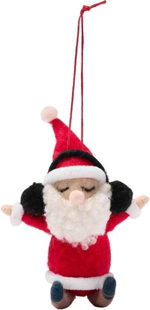 Groh Verlag (Hrsg.). Weihnachtswunderland, Dekofigur 'Rock 'n' Roll Santa' - Weihnachtlicher Anhänger ¿ niedlicher Christbaumschmuck, Geschenkanhänger ¿ Adventskalender, Nikolaus, Wichteln, Weihnachten. Groh Verlag, 2026.