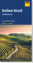 ADAC Länderkarte Italien Nord 1:500.000