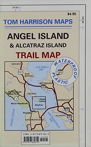 Harrison, Tom. Angel Island & Alcatraz Island Trail Map. Tom Harrison Maps, 2004.