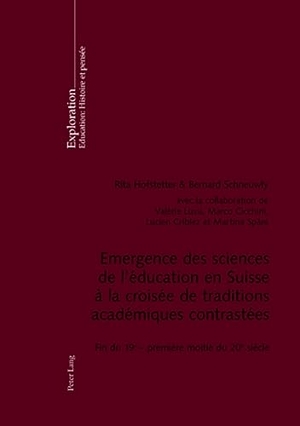 Hofstetter, Rita / Bernard Schneuwly (Hrsg.). Emergence des sciences de l'éducation en Suisse à la croisée de traditions académiques contrastées - Fin du 19 e  - première moitié du 20 e  siècle. Peter Lang, 2007.