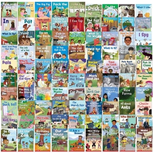 Multiple Authors / Herweck Rice, Dona et al. Decodable Books: Grades Pk-K Through Grade 2 Complete 90-Book Set. Teacher Created Materials, 2024.