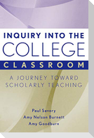 Inquiry Into the College Classroom