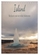 Island - Reykjavic und der wilde Südwesten (Tischkalender 2024 DIN A5 hoch), CALVENDO Monatskalender
