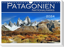 Patagonien NationalParks (Wandkalender 2024 DIN A4 quer), CALVENDO Monatskalender