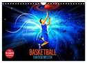 Basketball Fantasiewelten (Wandkalender 2025 DIN A4 quer), CALVENDO Monatskalender
