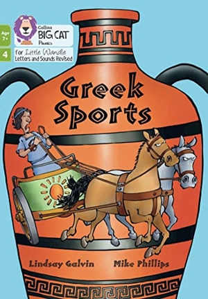 Galvin, Lindsay. Greek Sports: Phase 4 Set 2 - Big Cat Phonics for Little Wandle Letters and Sounds Revised - Age 7+. HarperCollins UK, 2022.