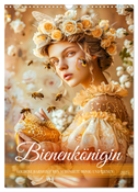 Bienenkönigin - Goldene Harmonie von Schönheit, Honig und Bienen (Wandkalender 2025 DIN A3 hoch), CALVENDO Monatskalender