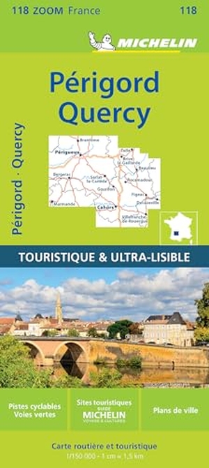 Michelin (Hrsg.). Michelin Périgord, Quercy - Straßen- und Tourismuskarte 1:150.000. Michelin Editions, 2020.