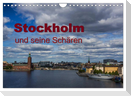 Stockholm und seine Schären (Wandkalender 2024 DIN A4 quer), CALVENDO Monatskalender