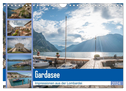 Gardasee - Impressionen aus der Lombardei (Wandkalender 2024 DIN A4 quer), CALVENDO Monatskalender