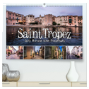 Saint Tropez - Early Morning Street Photography (hochwertiger Premium Wandkalender 2024 DIN A2 quer), Kunstdruck in Hochglanz