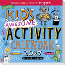 Kid's Awesome Activity Wall Calendar 2027