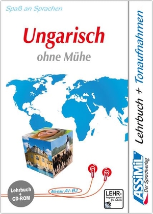 Assimil Gmbh (Hrsg.). ASSiMiL Ungarisch ohne Mühe - PC-Sprachkurs - Niveau A1-B2 - Selbstlernkurs in deutscher Sprache, Lehrbuch + CD-ROM. Assimil-Verlag GmbH, 2002.