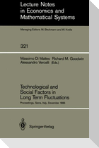 Technological and Social Factors in Long Term Fluctuations