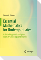 Essential Mathematics for Undergraduates